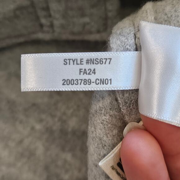 Madewell Jacket Women’s XL Boiled Wool Sweater Shirt Coat Drop Shoulder Timeless - Picture 12 of 12